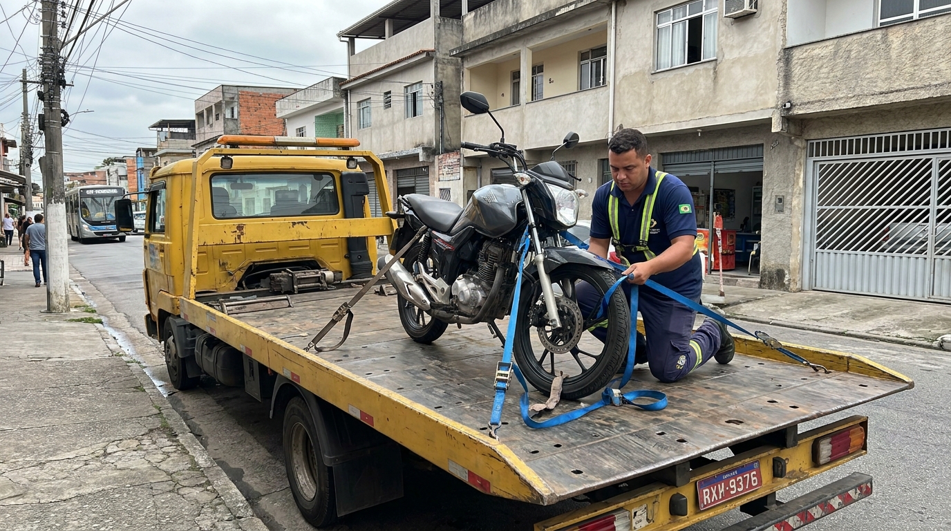 Auxílio para Moto no Local no Parque Mauá, Taubaté‑SP